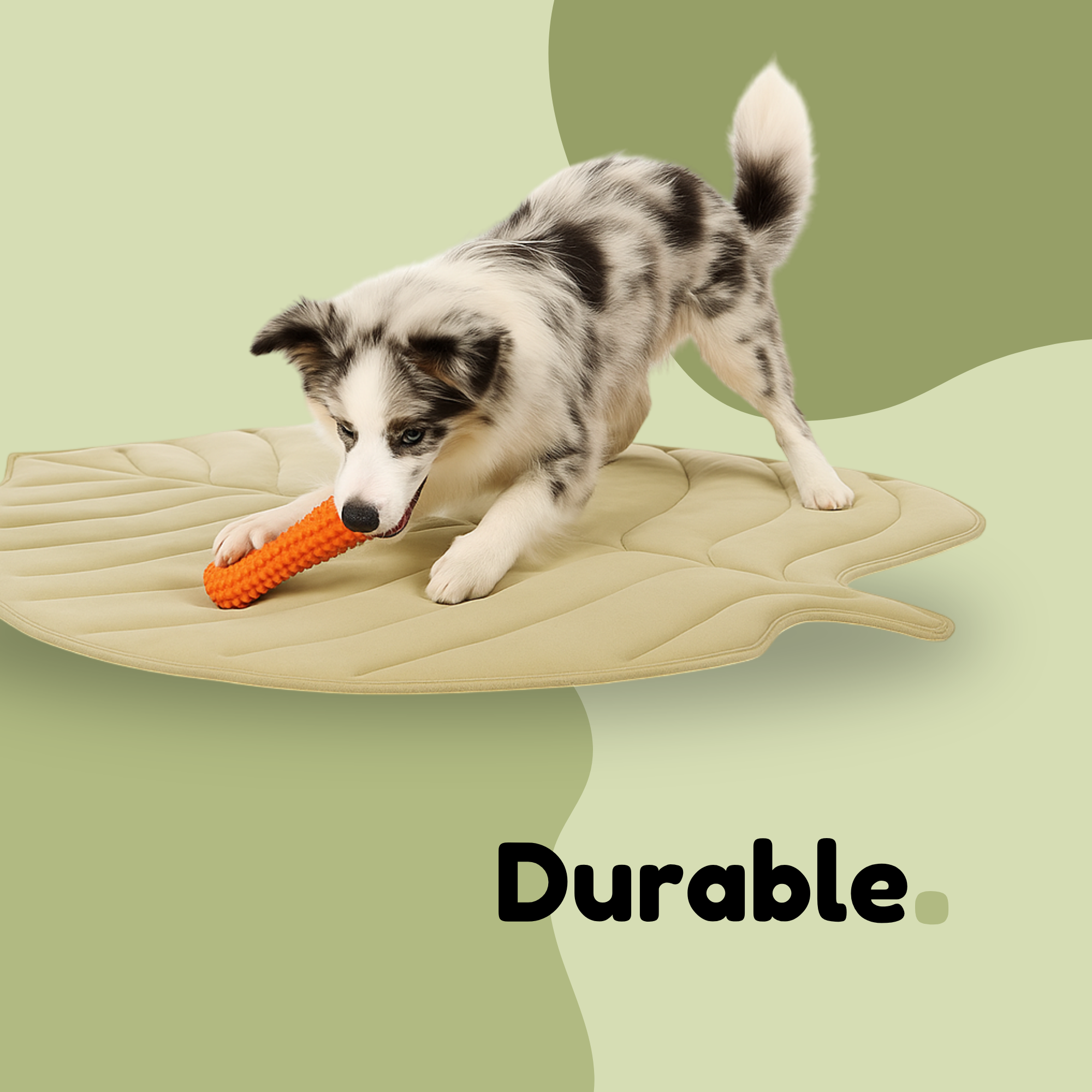 Wanivo™ Leaf-Shaped Cooling Pet Bed